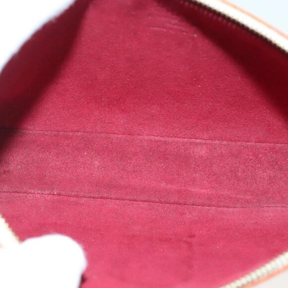 LOUIS VUITTON Multicolor Pochette Accessoires Pouch White M92649 LV Auth 127669V - Picture 9 of 16